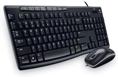 Logitech Media Combo MK200 Full-Size Keyboard And High-Definition Optical Mouse • $12.90