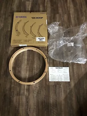 Yamaha Vintage Wood Hoops 14” 8 Hole Snare Drum With Box • $350