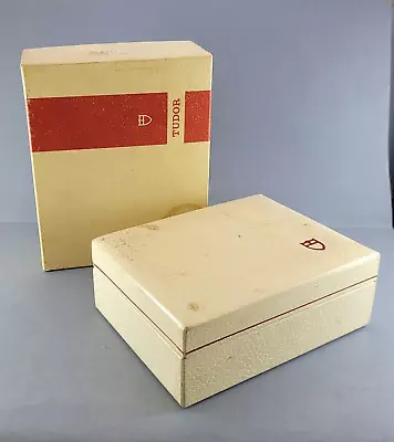 Vintage TUDOR Red Stripe Box Set. Reference 9411 (Submariner) Sticker. Ca 1970's • $500