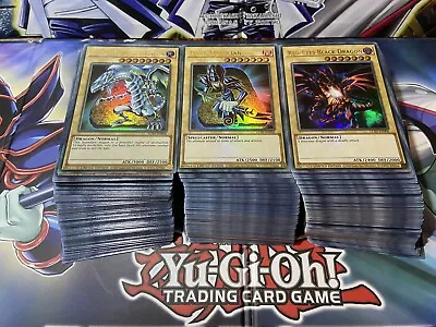 300 YuGiOh Card! Blue Eyes / Red Eyes Black Dragon / Dark Magician Joblot Bundle • £17.99