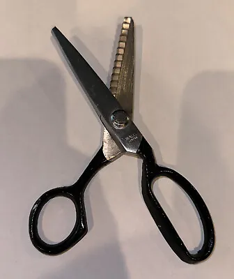 Vintage Pinking Shears Sewing Scissors Made In Japan Wale • $5.87