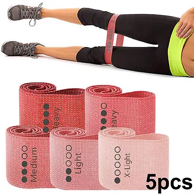 Resistance Booty Bands Hip Circle Loop Band Workout Exercise Long Stretch Fabric • $29.99