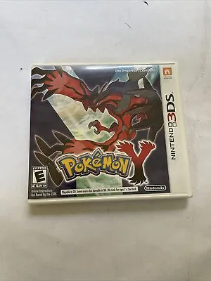 $35 • Buy Pokemon Y - Nintendo 3DS *CIB* TESTED AND WORKING CASE AND LITERATURE INCLUDED