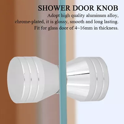 Shower Door Handle Knob 1.18 X 2.36In Shower Door Knob Shower Door Hardware For • $16.14