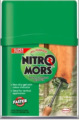 NitroMors All Purpose Paint And Varnish Remover 375ml Double Strength 1985778 • £11.44