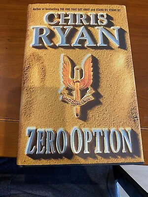 £19.99 • Buy ZERO OPTION Signed By Chris Ryan H/B 1st Edition 1997