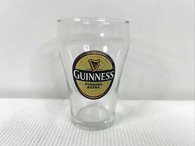 Guinness Mini 6 Oz Beer Glass Guiness Foreign Extra EUC Barware Man Cave • $16.99