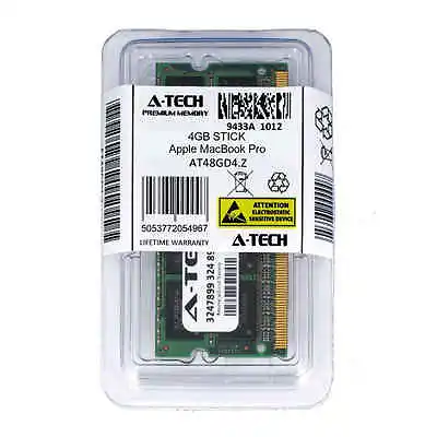 4GB SODIMM Apple MacBook Pro 2.4GHz Intel Core I5 - 15-inch Mid 2010 Ram Memory • $19.99