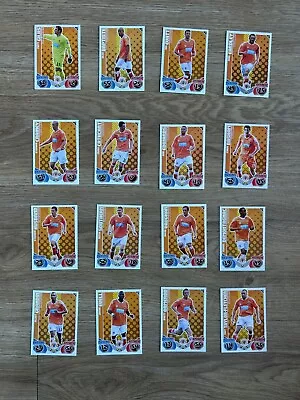 2010/11 Match Attax - Blackpool Squad - Complete Base Set Of 16 • £0.99