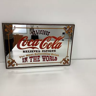 Coca-Cola Advertising Mirror | Made In Japan | 80s (C2) NS#8745 • $10.50