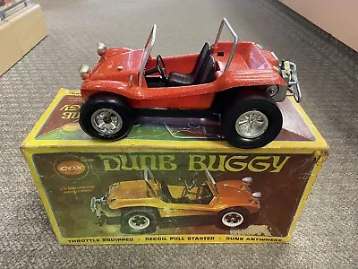 $299.99 • Buy + Vintage Cox Red Dune Buggy Gas Engine Powered W/ Box *ST