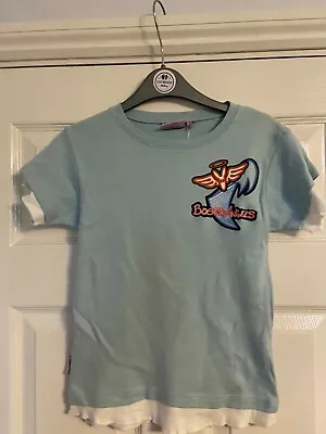 Kangaroo Poo Pale Blue T-shirt Ages 11-14 • £5