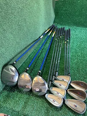 60-66” Tall RH Kids~USKG Tour Series-6 63~43 Junior Set~Driver-SW NO PW & PUTT • $275