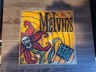 Melvins - STAG | #7/200 NM Limited Double Colored Vinyl LP Haze XXL Letterpress • $300