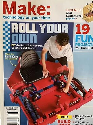 Volume 26 MAKE: Technology On Your Time MAGAZINE April 2011 - DIY Karts & Wheels • $12