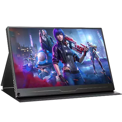 UPERFECT 17.3  2K Portable Gaming Monitor W/Smart Cover For Laptop/PC/Mac Xbox • £179.99