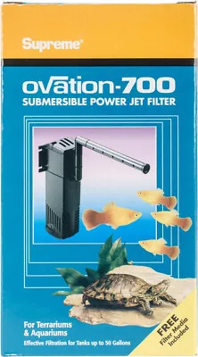 Supreme Ovation Submersible Power Jet Filter For Terrariums And Aquariums • $46.33