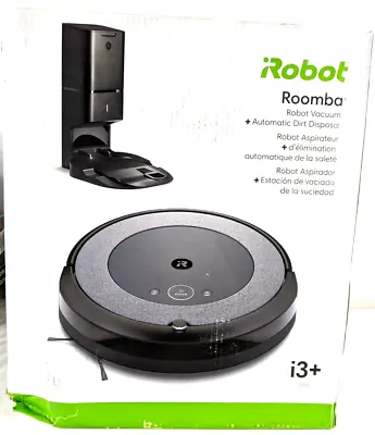 $279.99 • Buy *NEW/OPEN BOX* IRobot Roomba I3 Robotic Vacuum Cleaner
