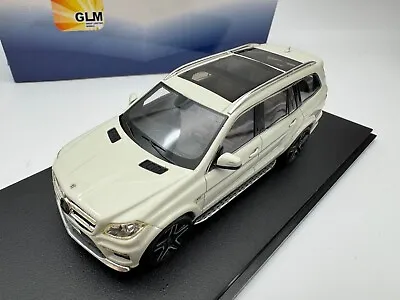 GLM 1/43 Mercedes-Benz AMG GL63 X166 SUV 2013 White #12 • $120