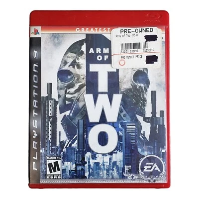 $1 • Buy Army Of Two (Sony PlayStation 3) PS3 Complete