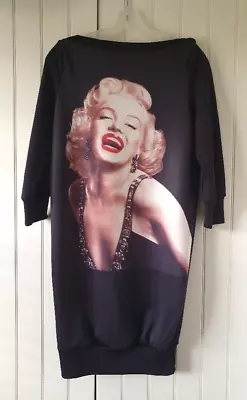 Marilyn Monroe Icon Bodycon Dress Unworn. Armpit To Armpit 18 Inch Charity Sale • £8