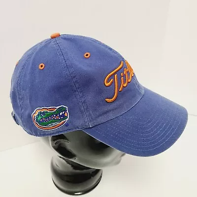 Vintage Florida Gators Cap Hat Strapback Adjustable Blue Titleist Rare 1990 • $19.99