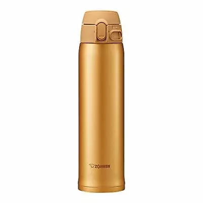 ZOJIRUSHI SM-TA60-DM Mug Bottle Honey Gold 600ml NEW From Japan • $90.08