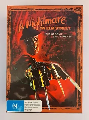A Nightmare On Elm Street 4 5 6 - The Second 3 Nightmares - Region 4 DVD BOX SET • £7.41