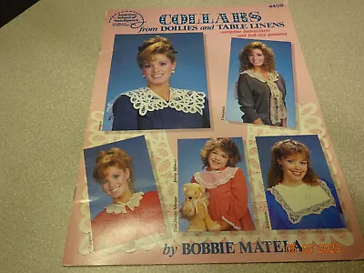 Vintage 1987 American School Of Needlework Collars From Doilies & Table Linens • $3.99