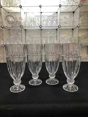 Olympia By Godinger - Set Of Four Shannon Crystal Iced Tea Glasses • $35