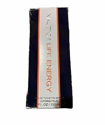 Nautica Life Energy 3.4 Fl.oz Eau De Toilette Spray For Men Box Damage • $24.99