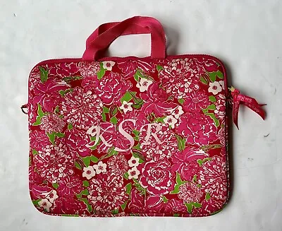 Lilly Pulitzer IPad Tablet Soft Case/Sleeve/Bag/ 10X8 Neoprene “KJR” Monogram • $8.99