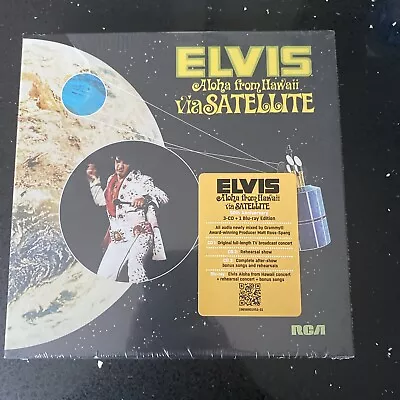 Elvis Presley Aloha From Hawaii Via Satellite New Cd & Blu-ray • $39.99