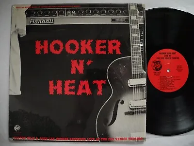 JOHN LEE HOOKER & CANNED HEAT Hooker N' Heat LP 1981 US Near Mint Shrink • $20