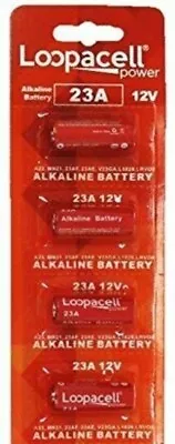 4 PCS FRESH LOOPACELL A23 23A/A23/E23A/GP23A/MN21 12V Alkaline Battery  • $4.49