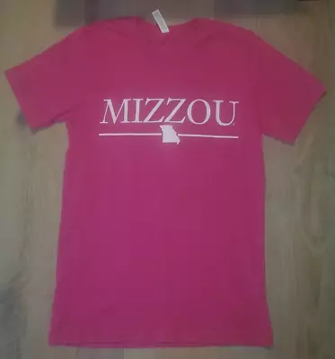 Missouri Tigers MIZZOU Circle Of Sisterhood Sorority T-shirt Adult Small Pink • $6.43