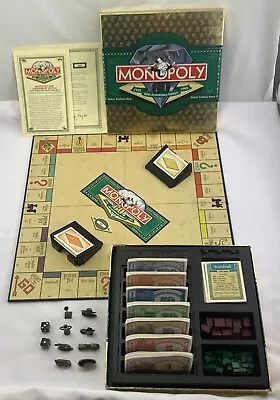 1995 Monopoly 60th Anniversary Edition Game Limited Edition Complete Very Good • $56.99