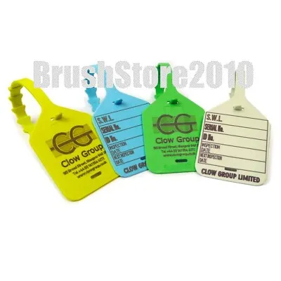 Equipment Inspection Tag Colour Coded Lifting Equipment System Tags • £3.24