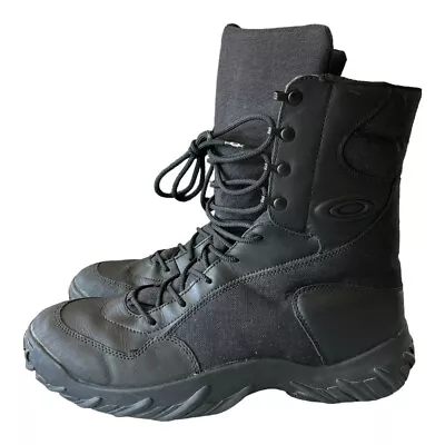 Oakley S.I. Assault Boots 8  Black Mens 13 Model 11098-001 Elite Military Swat • $77.99