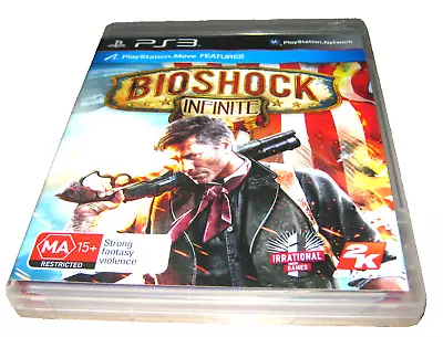 BioShock: Infinite - Includes Manual - PS3 - PlayStation 3 - VGC • $11.96