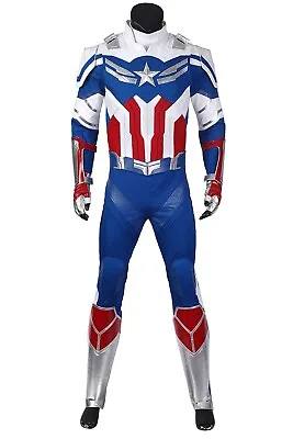 Winter Soldier Sam Full Set Uniform Cosplay Costume Halloween • $542.37