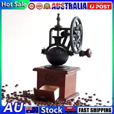 Vintage Retro Manual Coffee Grinders Ferris Wheel Hand Crank Coffee Maker • $29.15