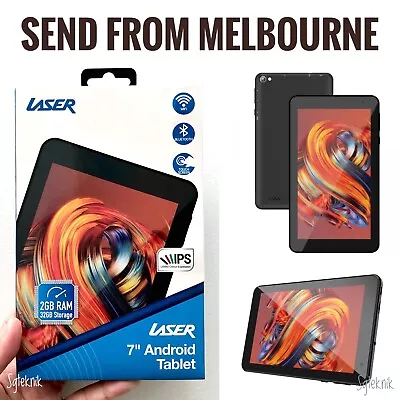 $99.95 • Buy NEW Laser Tablet 7 Inch 32GB IPS Screen Android 10 Go Quad Core Black MID-789IPS
