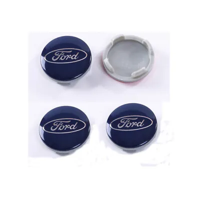 4PCS 54mm Blue Car Wheel Center Caps Wheel Rim Emblems Hubcaps Cover For Ford • $11.99