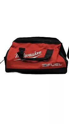 New Milwaukee Fuel M18 / M18 13  Heavy Duty Contractors Tool Bag 13  X 9  X 10  • $19.99