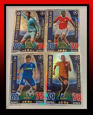 15-16 Topps Match Attax Champions League Trading Cards - Man Of The Match • £1.50