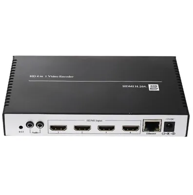 High Quality 4ch Hdmi Video Encoder H264 Streaming Professional • $236.69