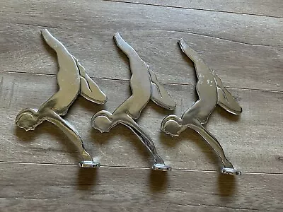 Vintage Mid Century Metal Acrobat Gymnast Coffee Table Legs Art Piece Lot Of 3 • $49.99