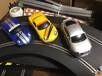 Scalextric Digital Cars - 2 X Porsche And 1 X Audi TT Impact Resistant. Unboxed. • £55