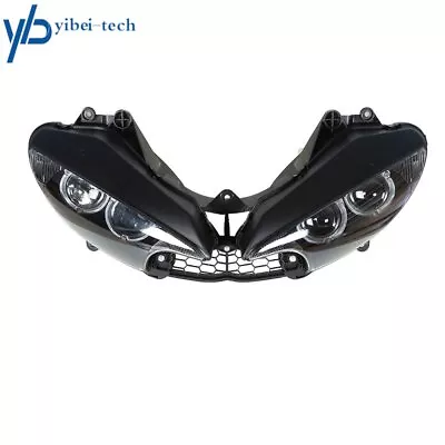 Front Headlight Headlamp Fit For Yamaha 2003 2004 2005 YZF R6 & 2006-2009 R6S • $88.71